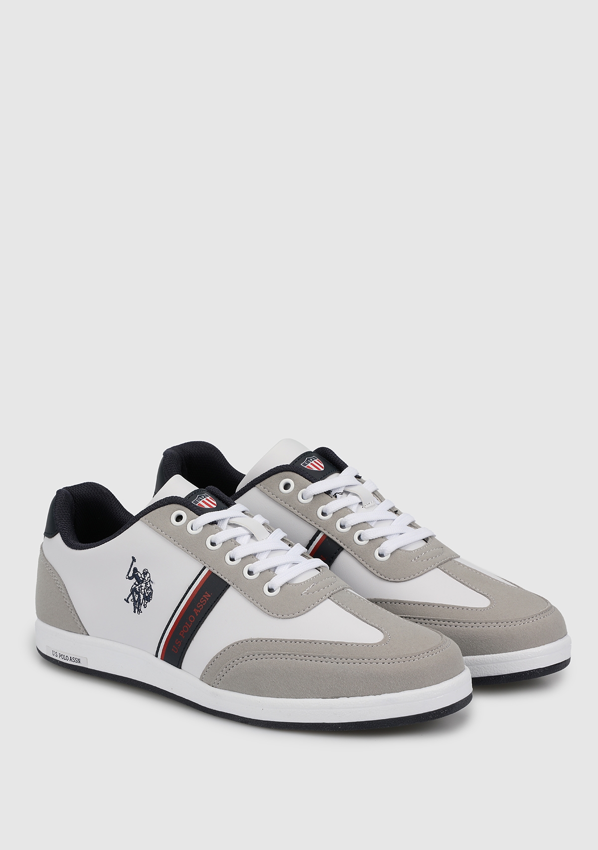 Kares Beyaz Erkek Sneaker