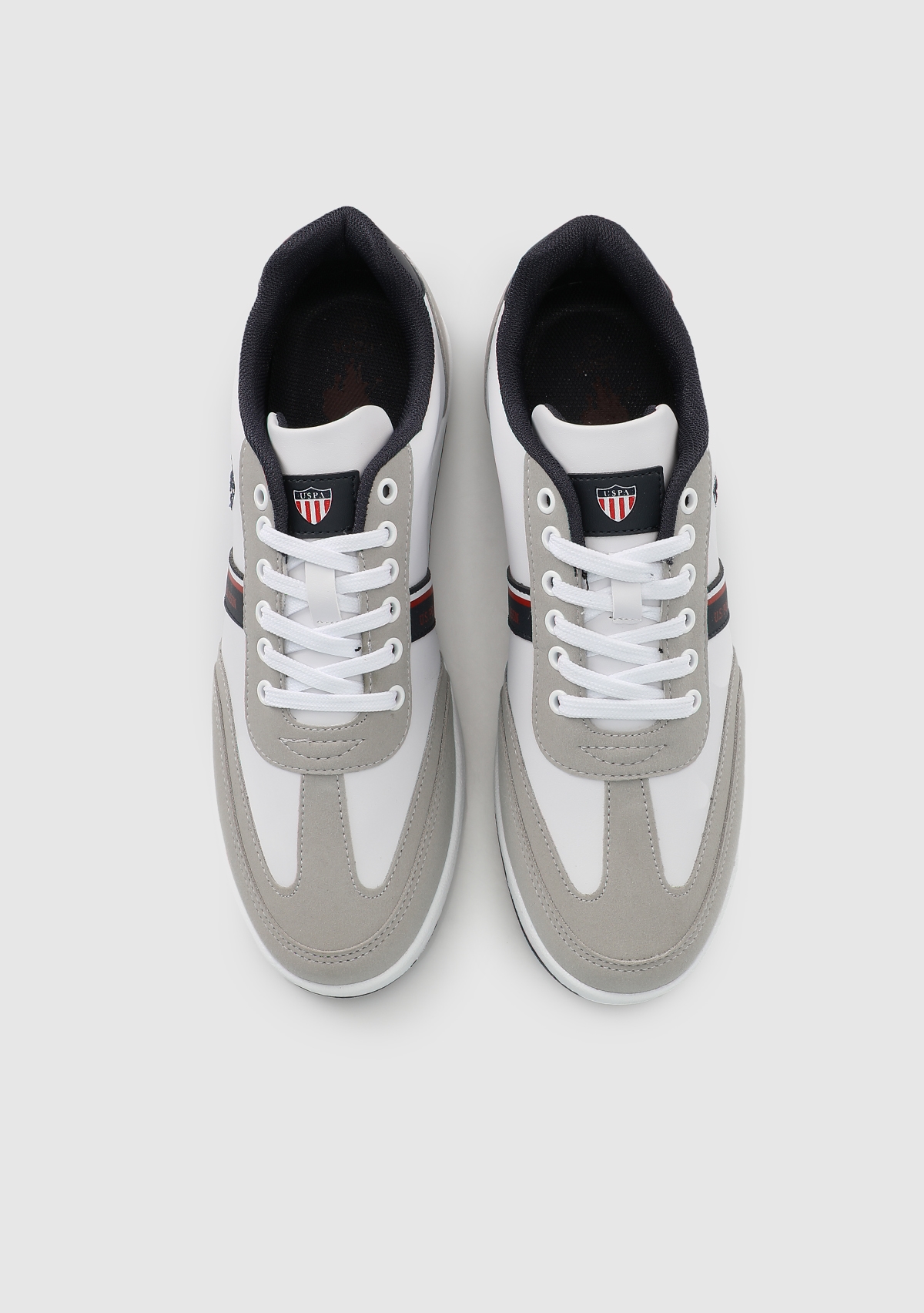 Kares Beyaz Erkek Sneaker