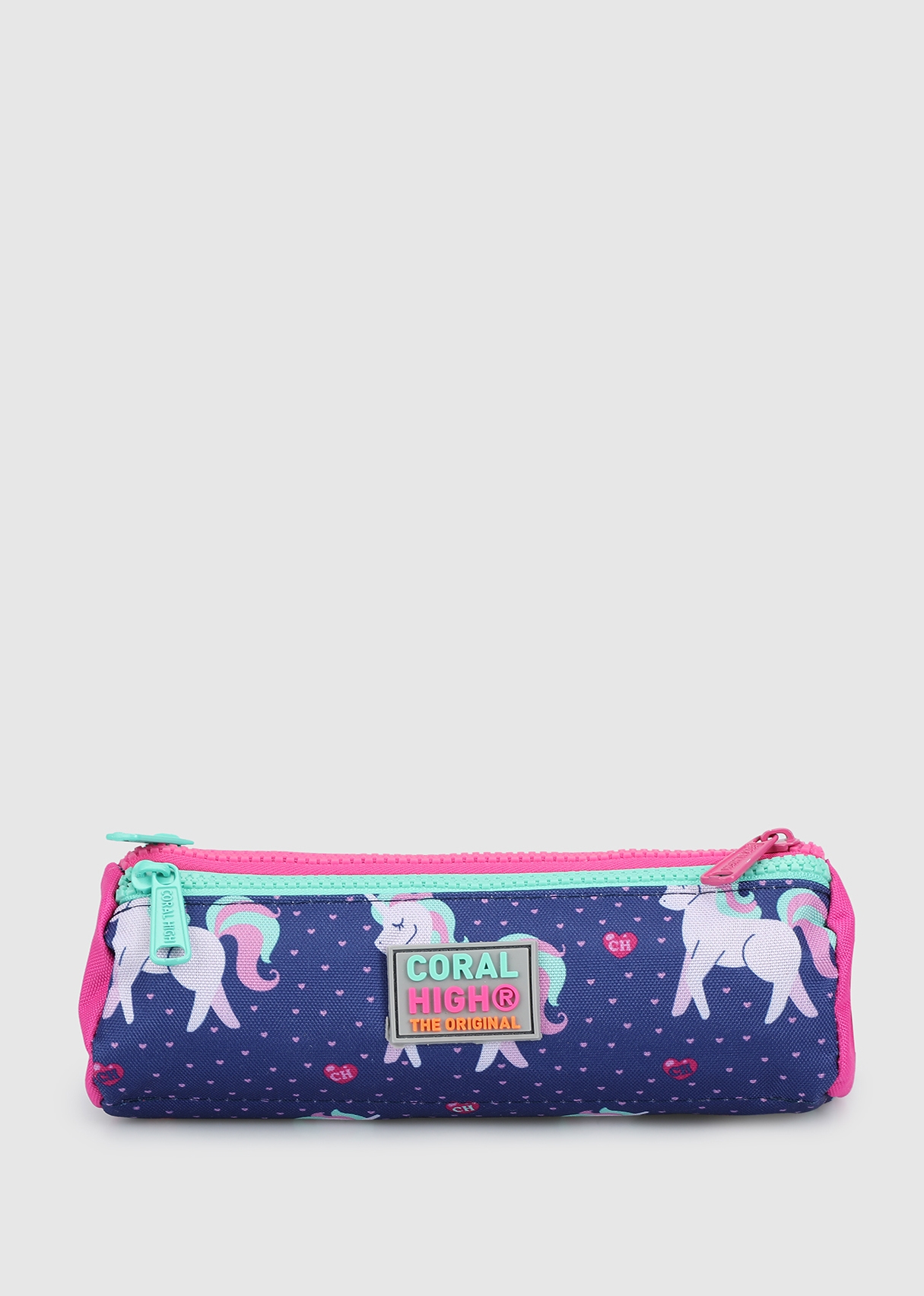 Lacivert  Coral High 22310 Lacivert Üç Bölmeli Kalemlik