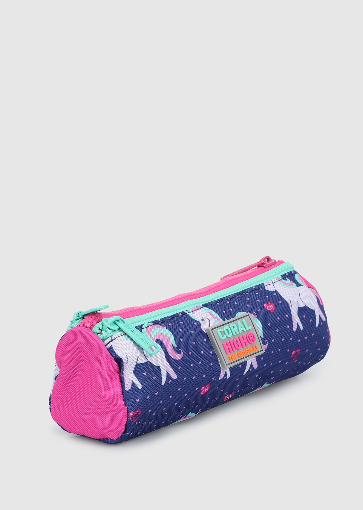 Lacivert  Coral High 22310 Lacivert Üç Bölmeli Kalemlik