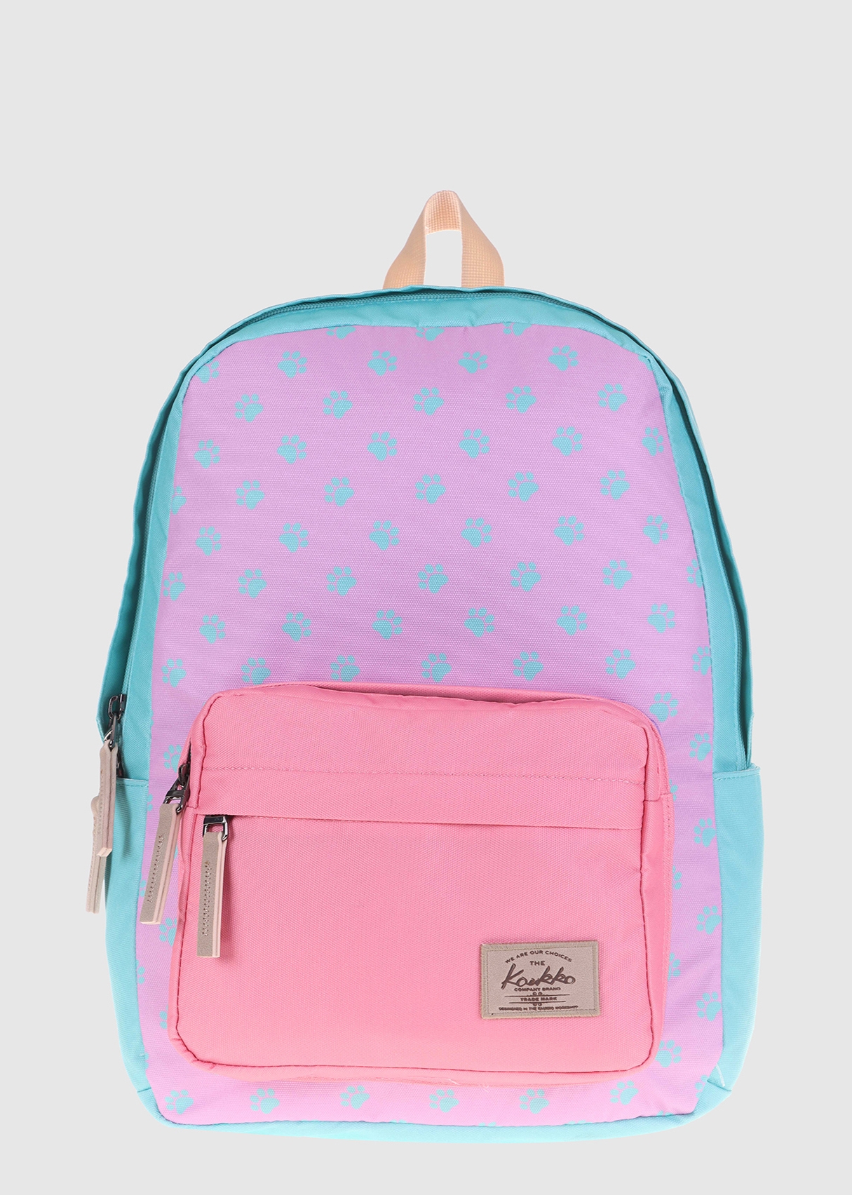 Turkuaz  Kaukko K1485 Colorful Turkuaz Sırt Çantası
