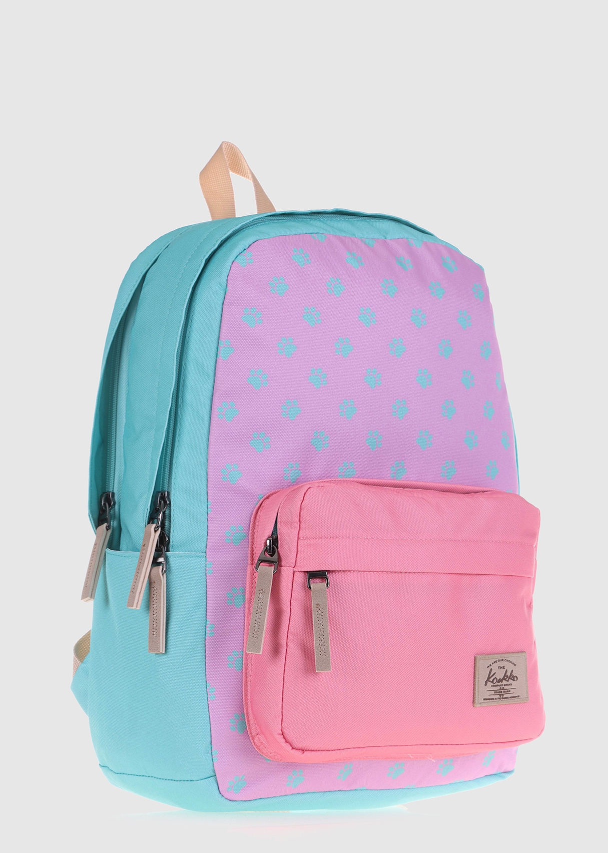 Turkuaz  Kaukko K1485 Colorful Turkuaz Sırt Çantası