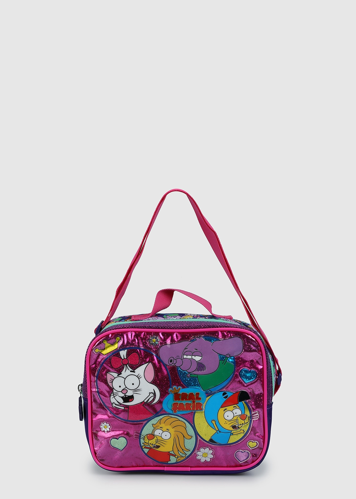 Pembe  Kral Şakir 32867 Pembe Beslenme Çantası
