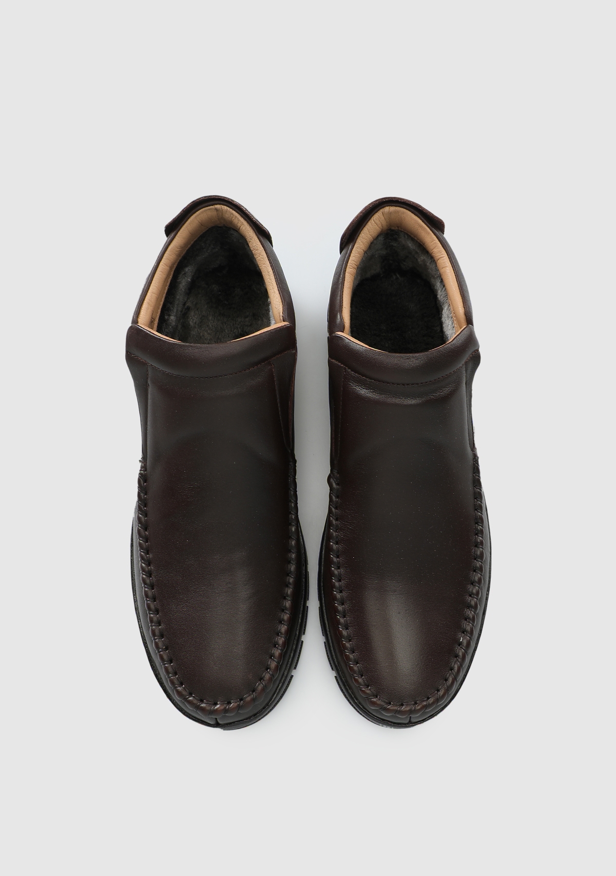 Kahve Deri Erkek Bot