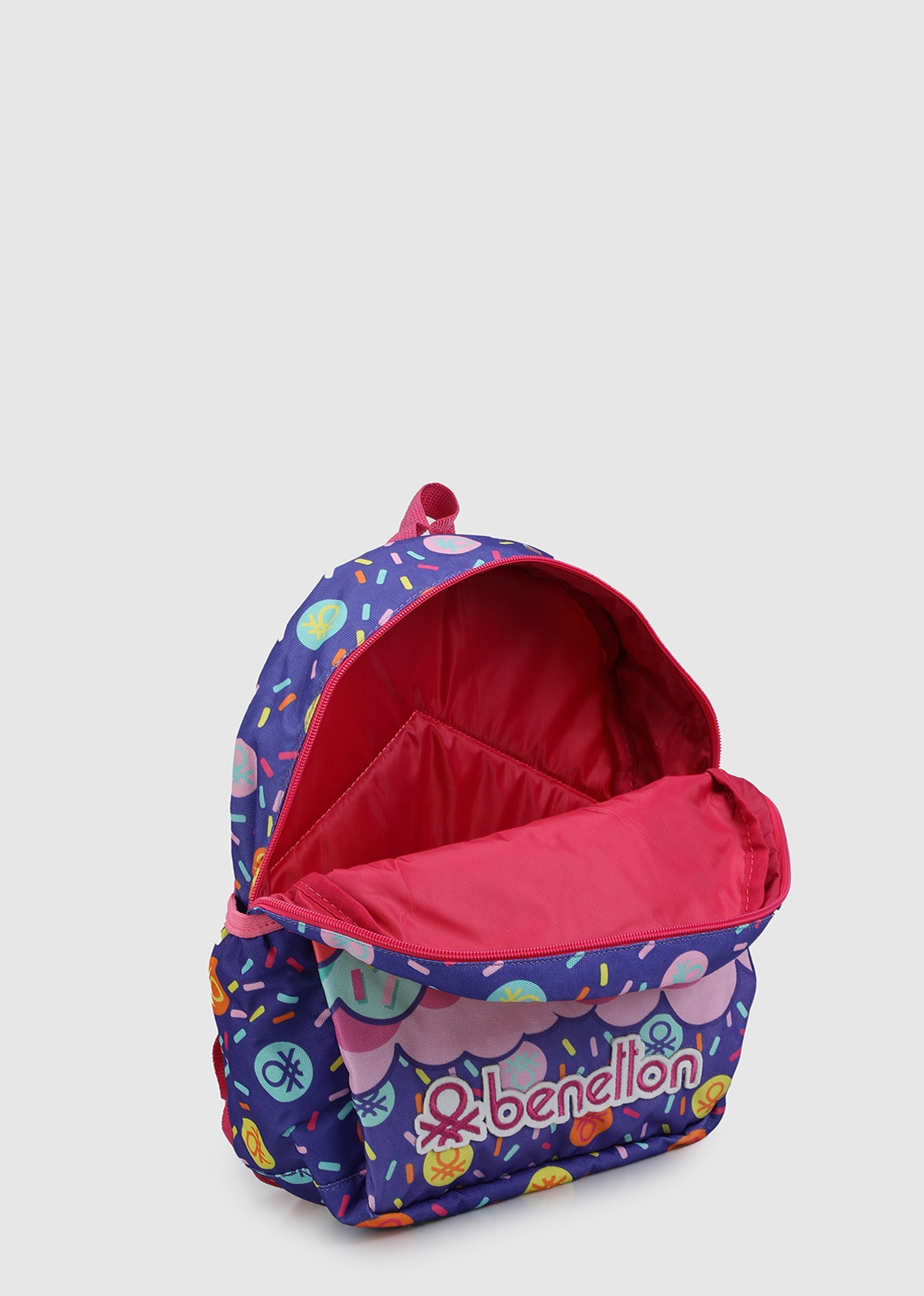 Mor  Benetton 03677 Mor Anaokulu Çantası