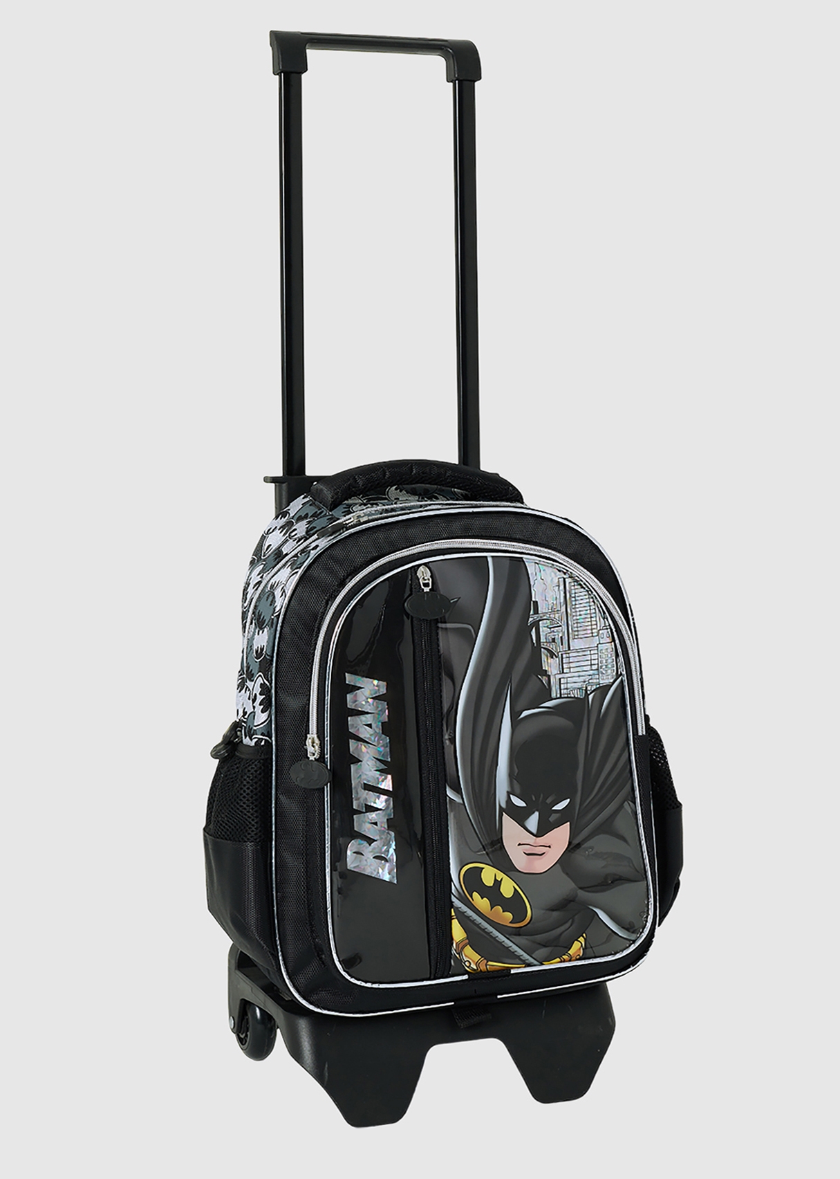 Siyah  Batman 2021 Siyah Çekçekli Okul Çantası