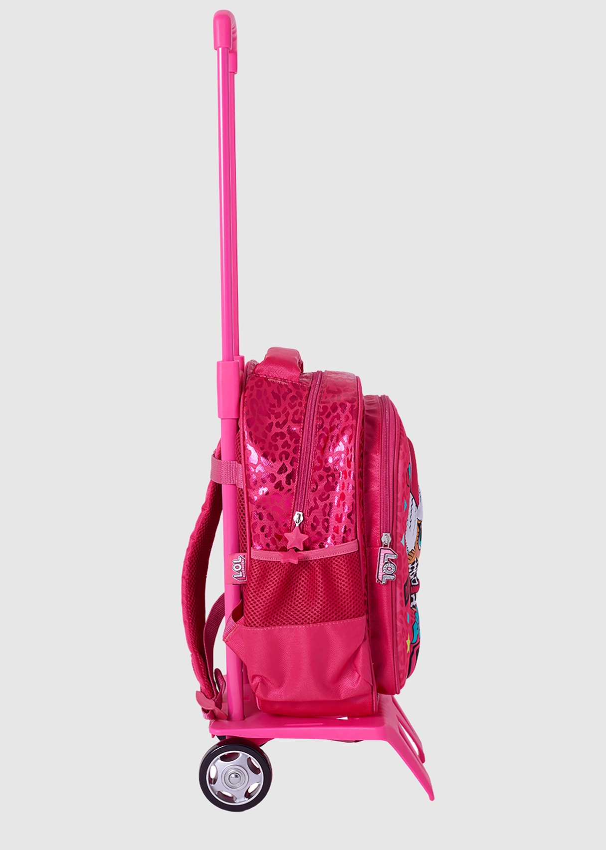 Pembe  LOL Surpise 2188 Pembe Çekçekli Okul Çantası