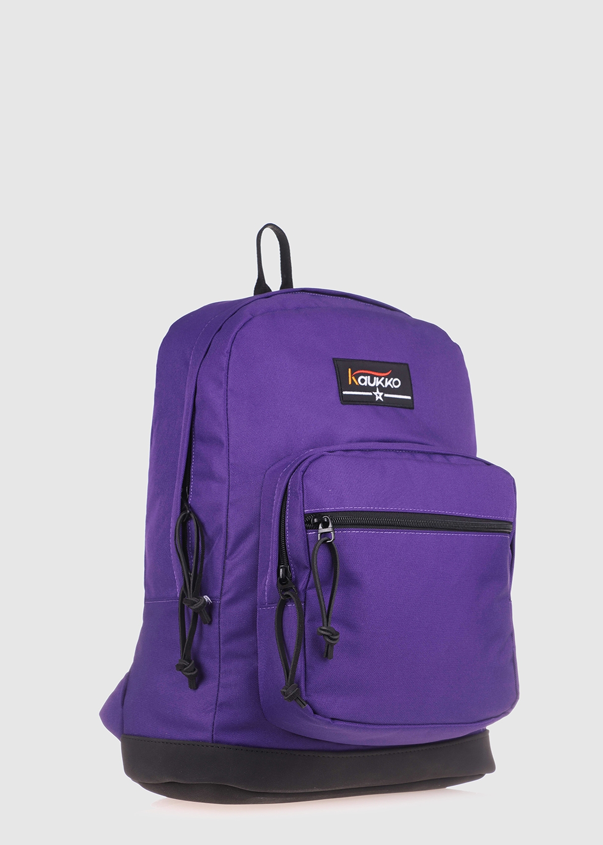 Gri  Kaukko K1456 Mor Sırt Çantası
