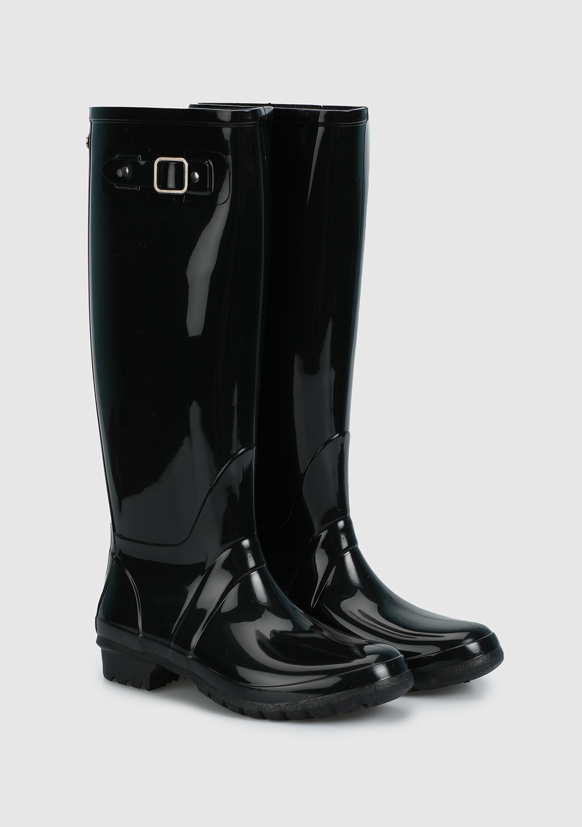 Siyah Kadın Yağmur Botu