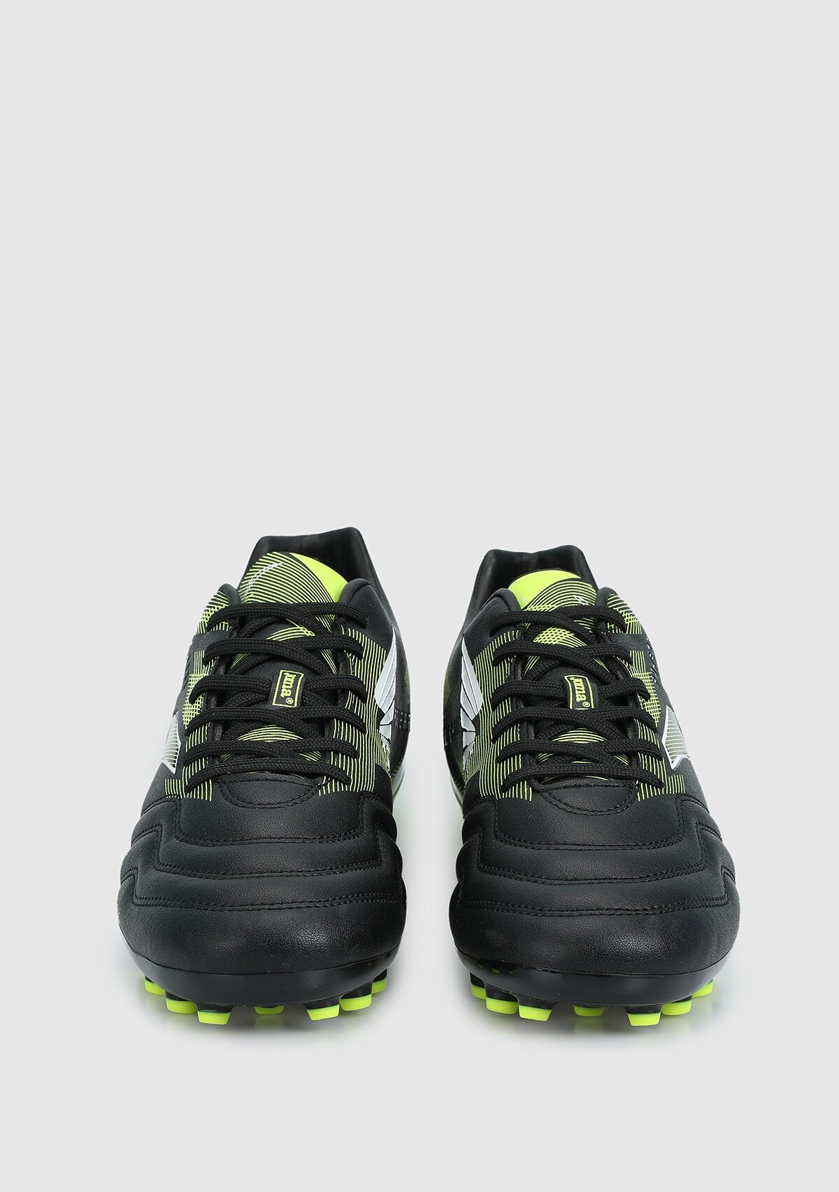 MEN POWW2331AG POWERFUL 2331 BLACK LEMON FLUOR ARTIFICIAL GRASS SHOES