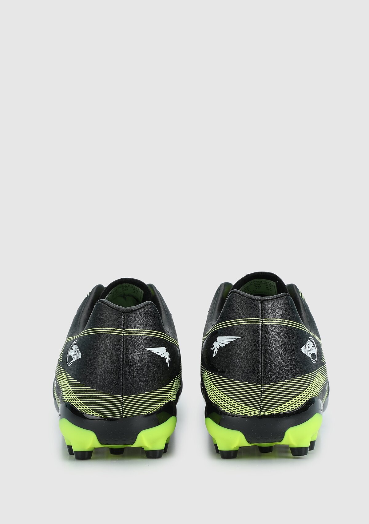 MEN POWW2331AG POWERFUL 2331 BLACK LEMON FLUOR ARTIFICIAL GRASS SHOES