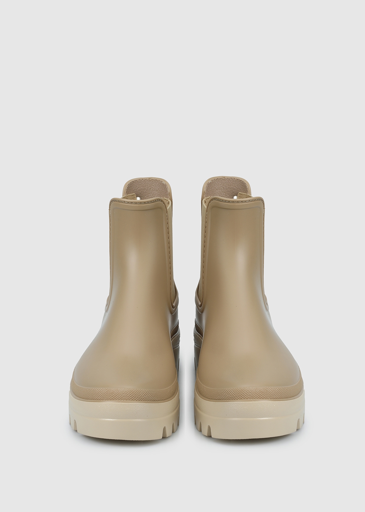 Bej Kadın Yağmur Botu