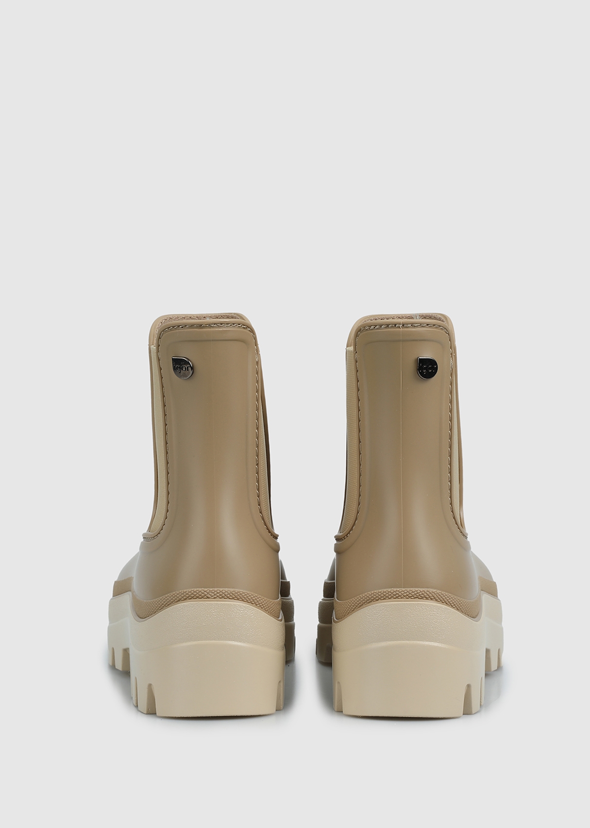 Bej Kadın Yağmur Botu