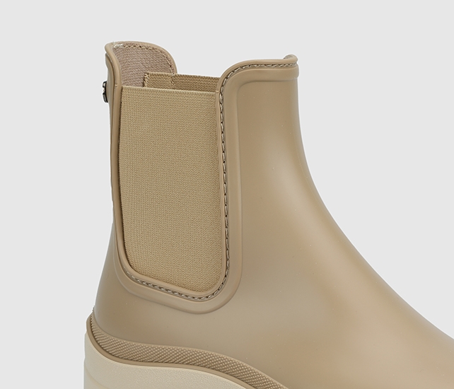 Bej Kadın Yağmur Botu