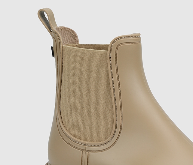 Bej Kadın Yağmur Botu