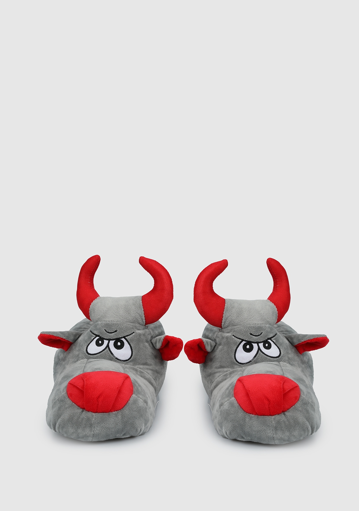 Gri Erkek Ev Terliği