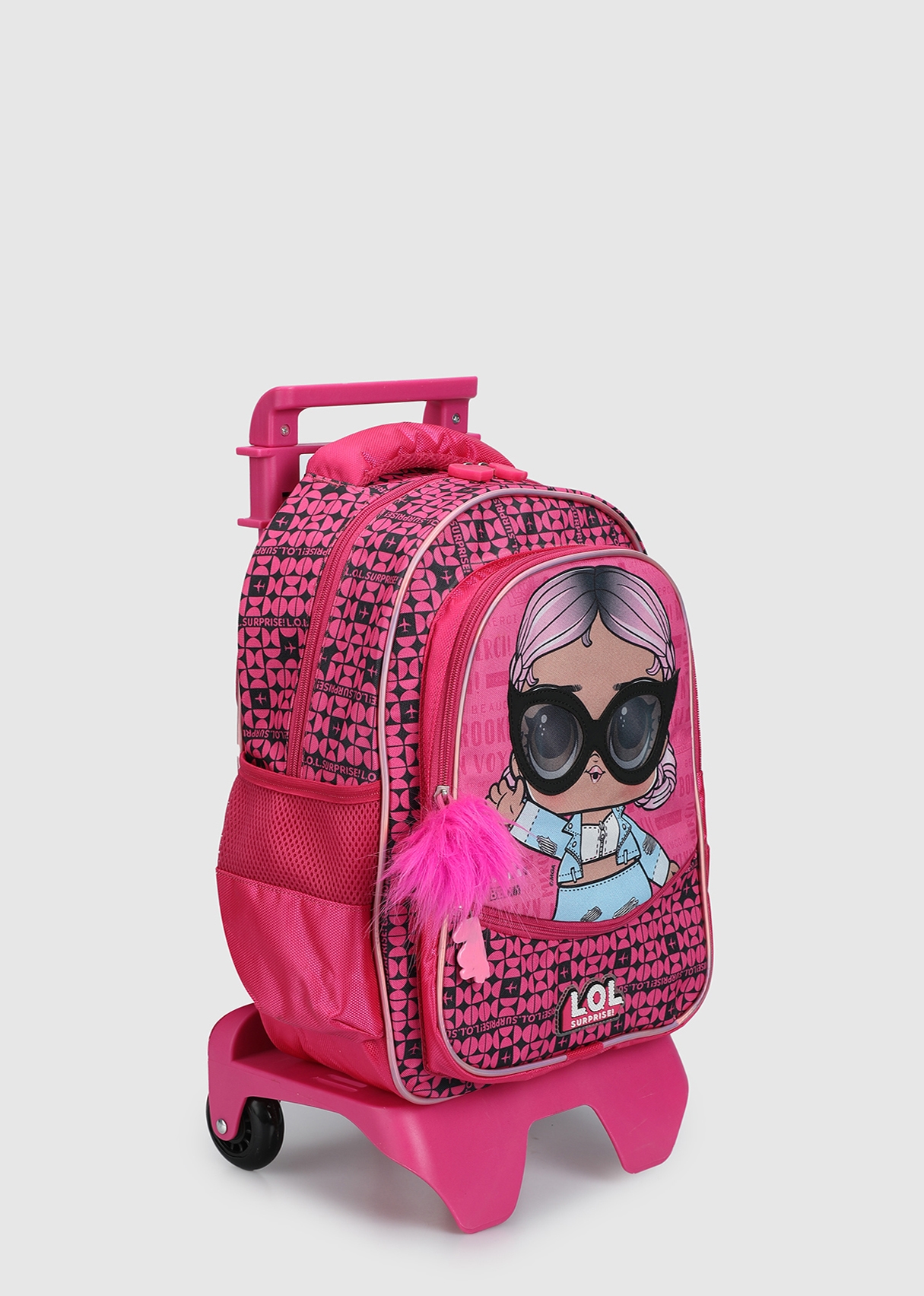 Pembe  LOL Surpise 2183 Pembe Çekçekli Okul Çantası