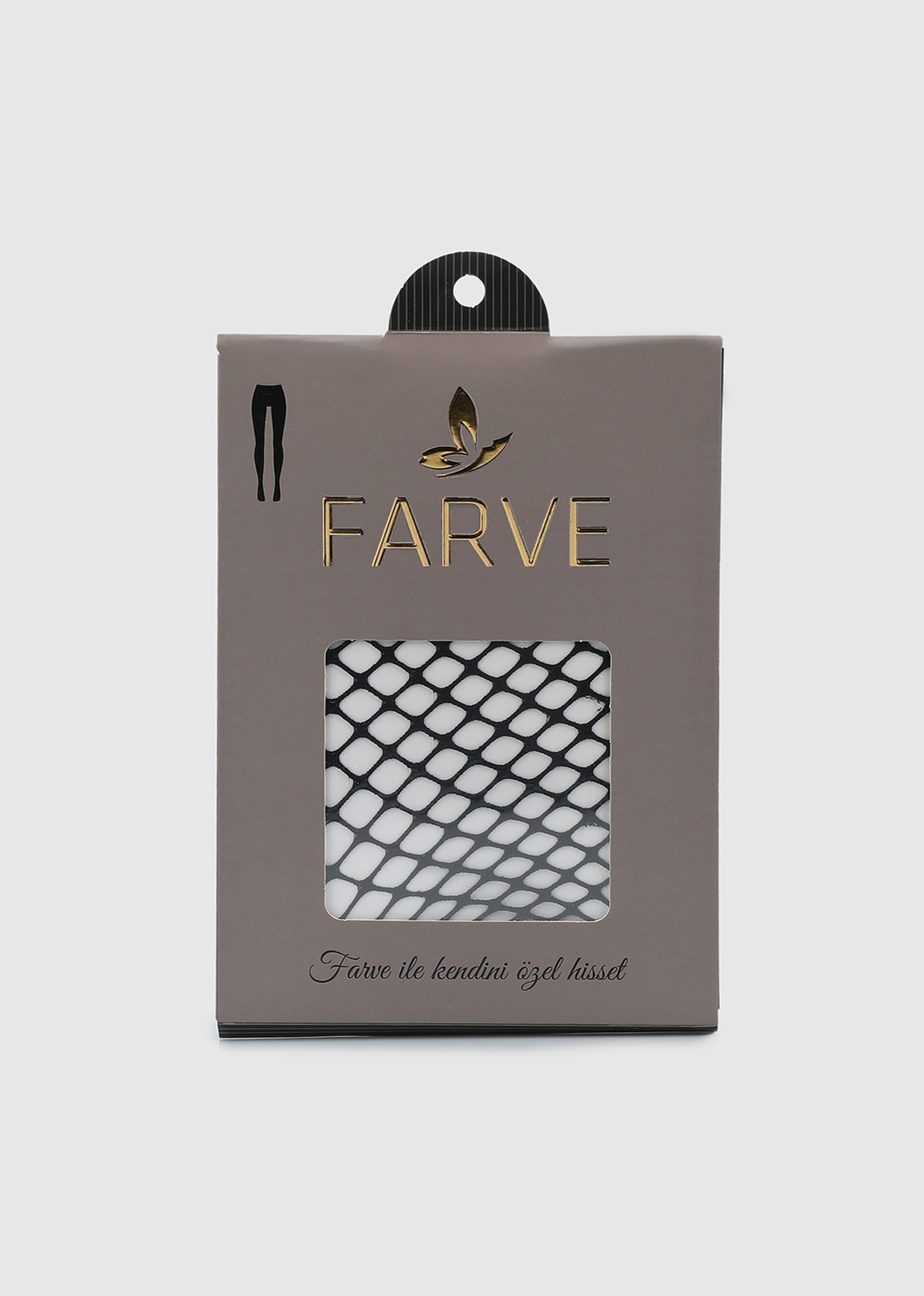 Siyah  Farve Fileli Külotlu Çorap Siyah