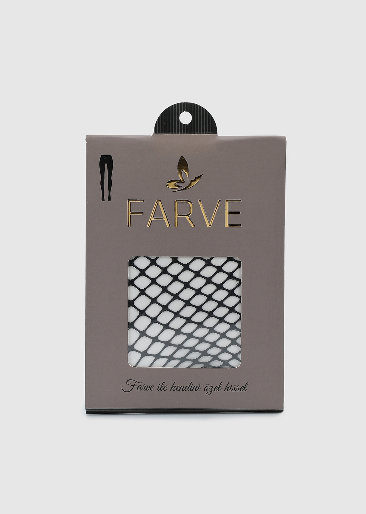 Siyah  Farve Fileli Külotlu Çorap Siyah