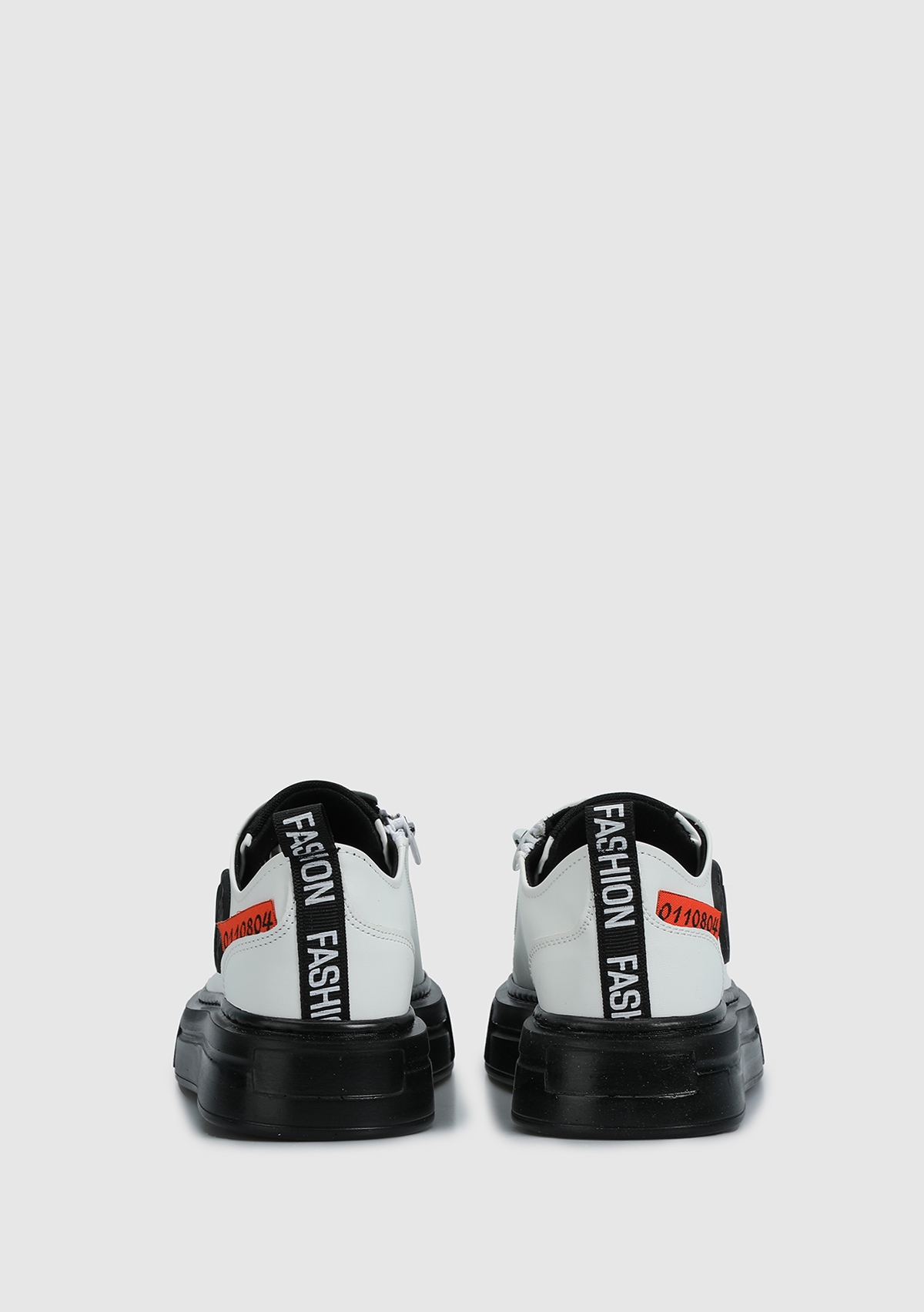 Beyaz-Siyah Erkek Çocuk Sneaker