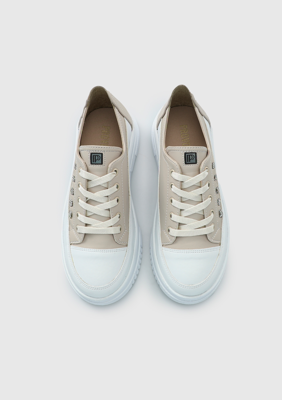 Bej Kadın Sneaker