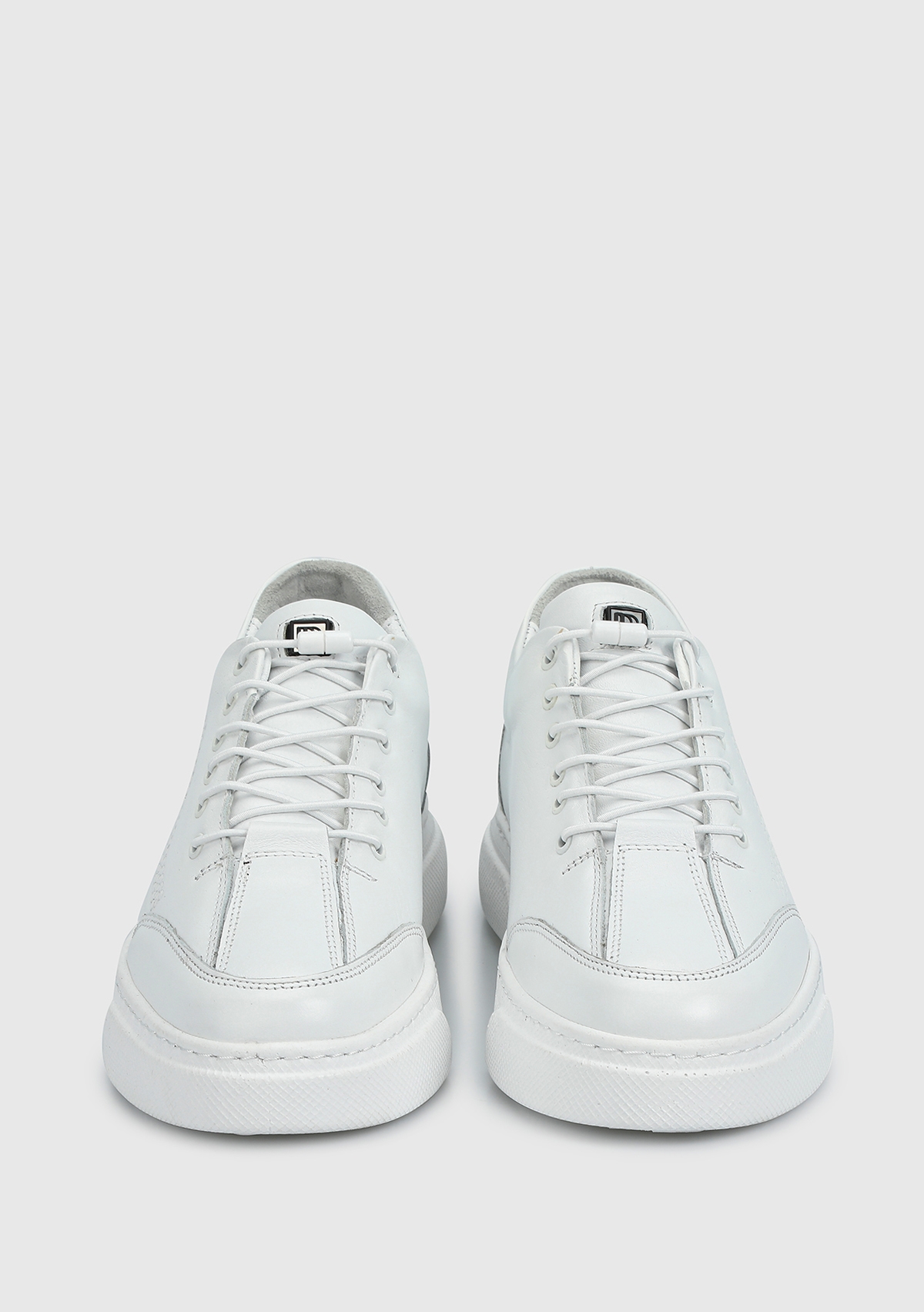 Beyaz Deri Erkek Sneaker