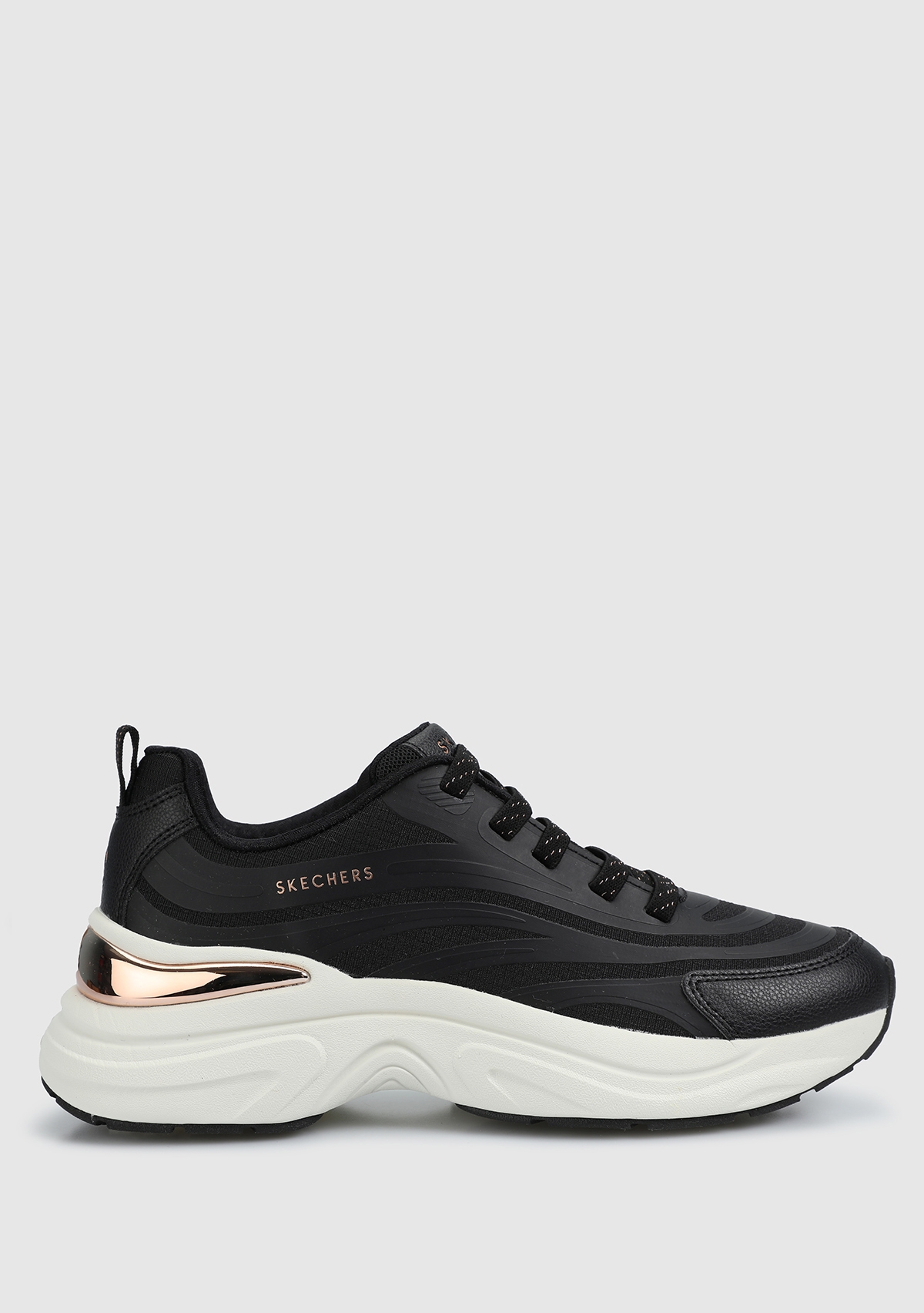Blk Hazel - Step N Flow Siyah Kadın Sneaker 177575 BLK