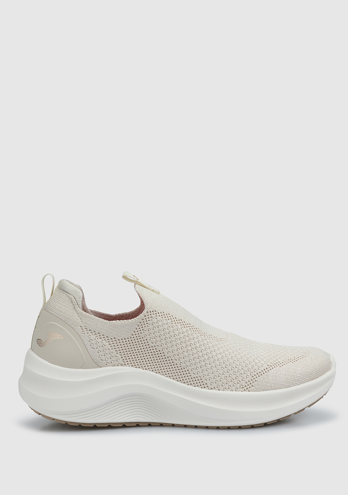 Laceless Lady 2425 Beıge Kadın Bej Sneaker Clacls2425