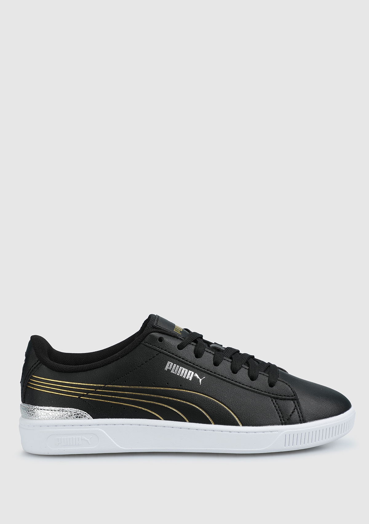 Vikky V3 Metallic Shine Kadın Siyah Sneaker 39508502