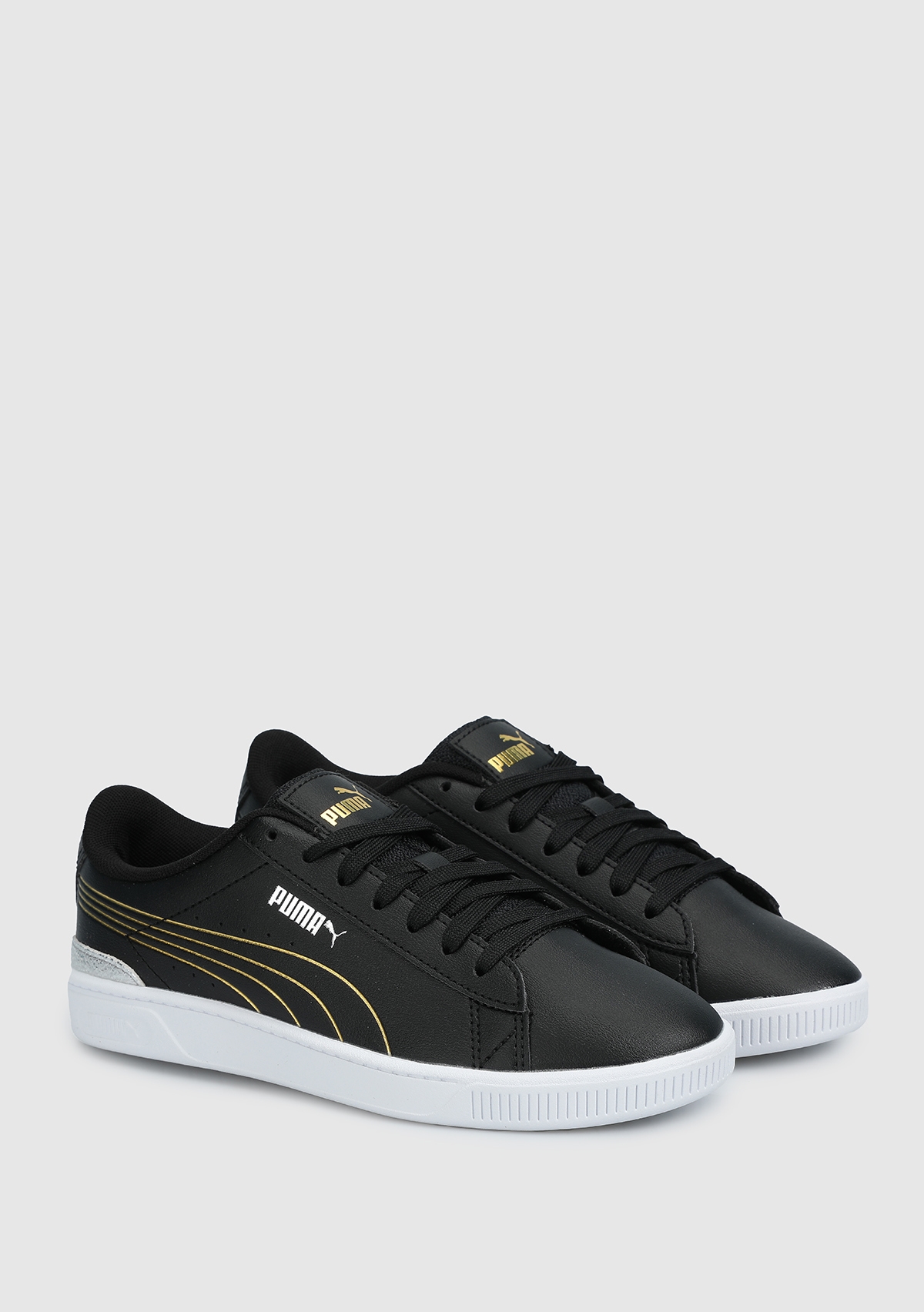  Vikky V3 Metallic Shine Kadın Siyah Sneaker 39508502