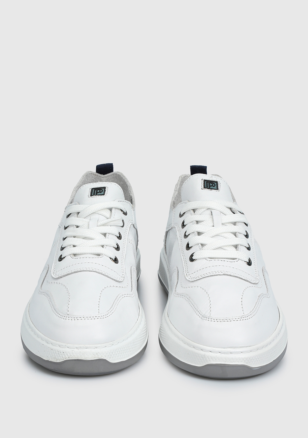 Beyaz Deri Erkek Sneaker