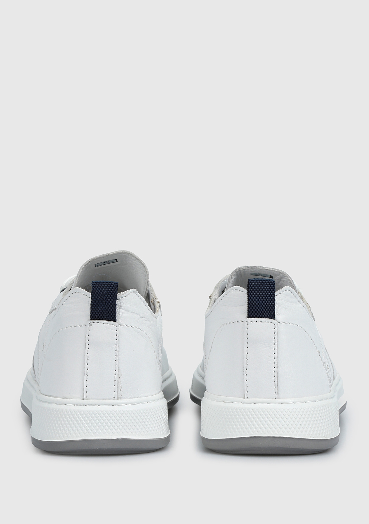 Beyaz Deri Erkek Sneaker