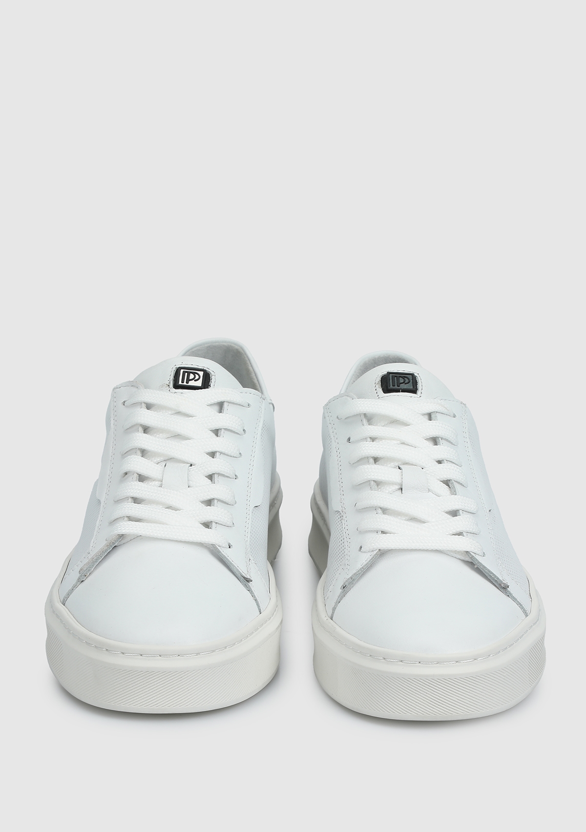 Beyaz Deri Erkek Sneaker