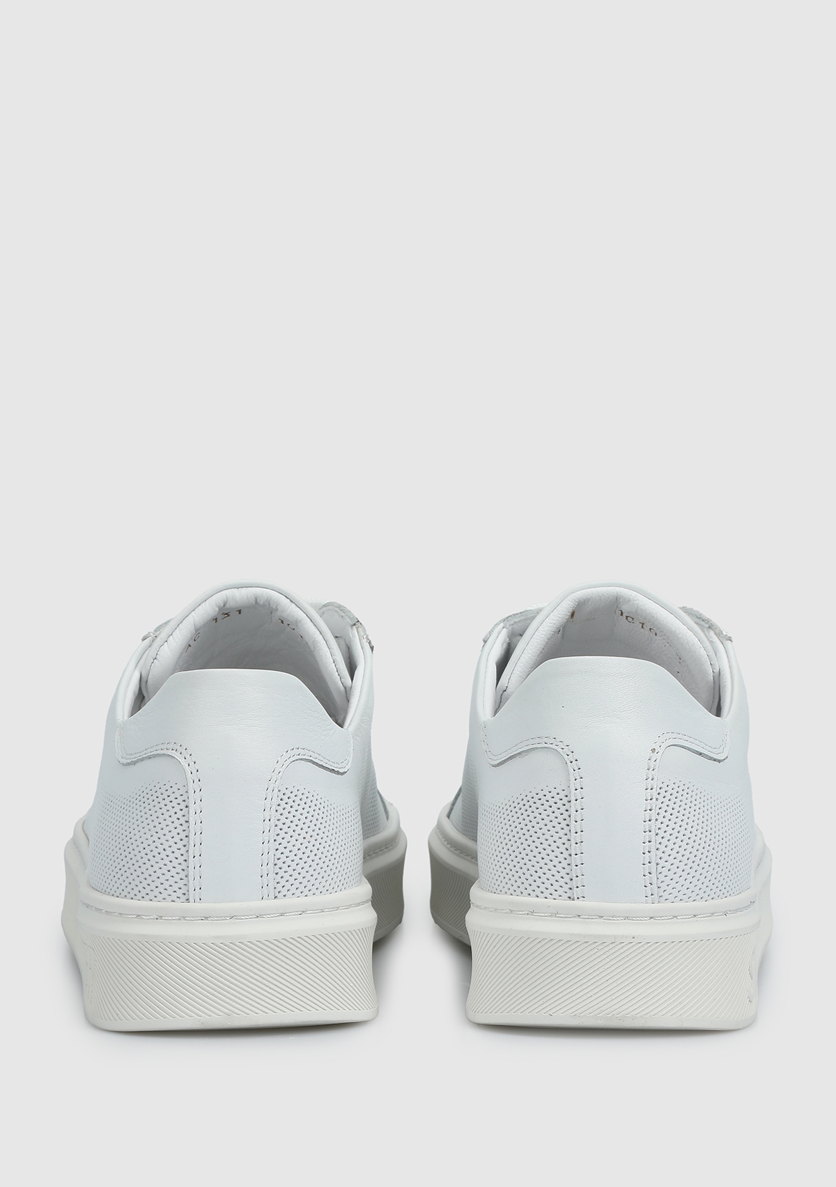 Beyaz Deri Erkek Sneaker