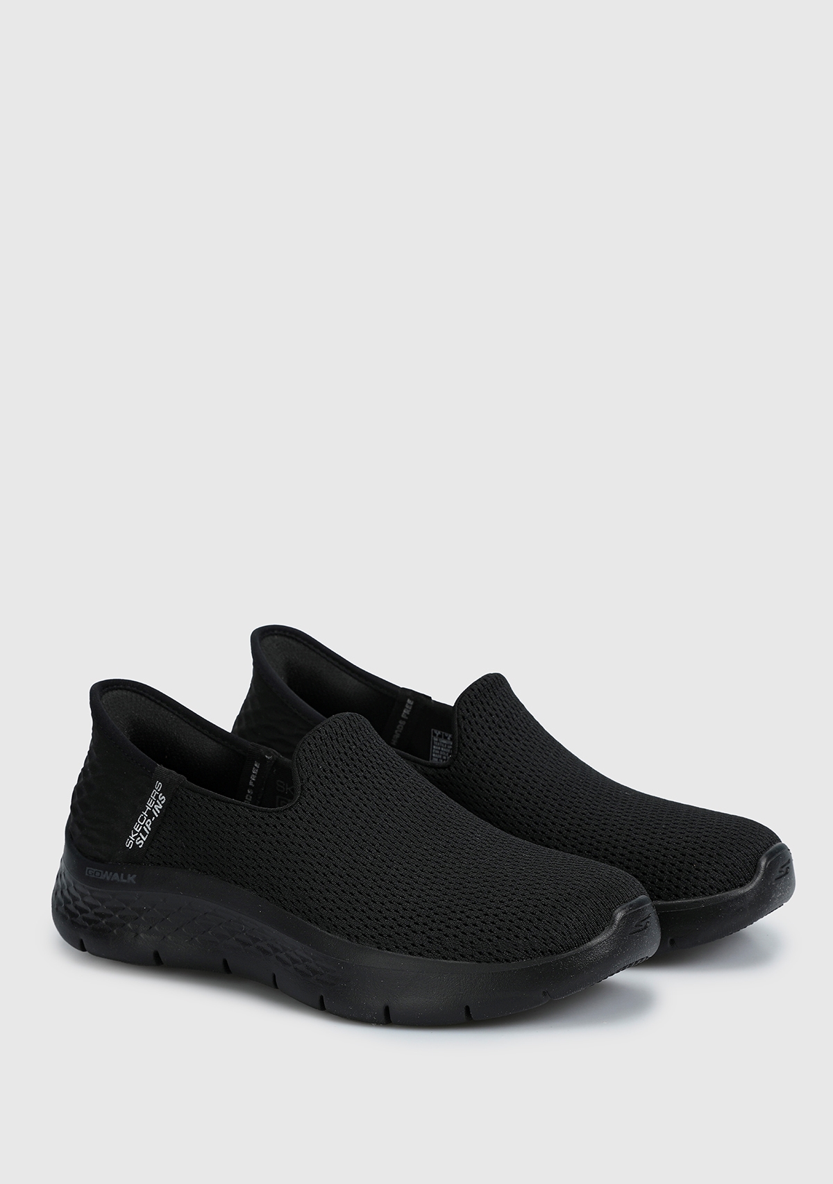 Bbk Go Walk Flex - Relish Kadın Siyah Slip-Ins Yürüyüş Ayakkabısı 124963Tk 