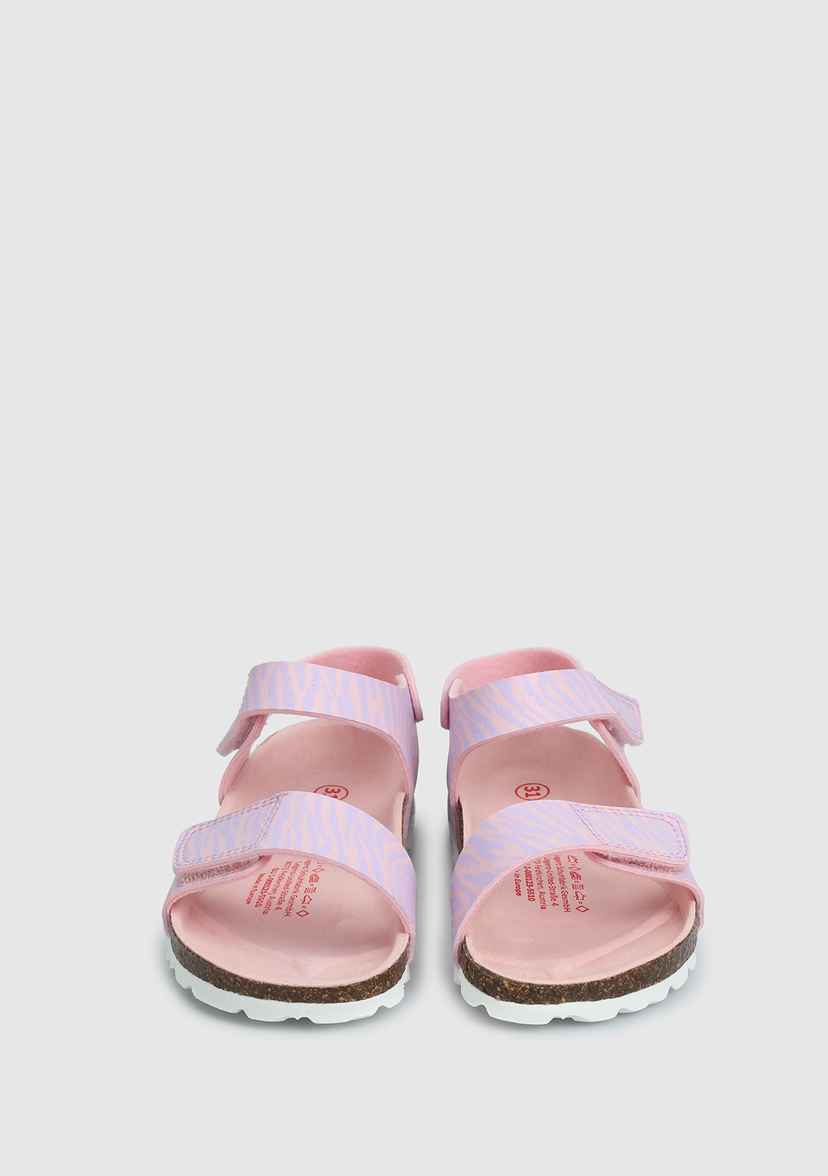 Pembe Kız Çocuk Düz Sandalet
