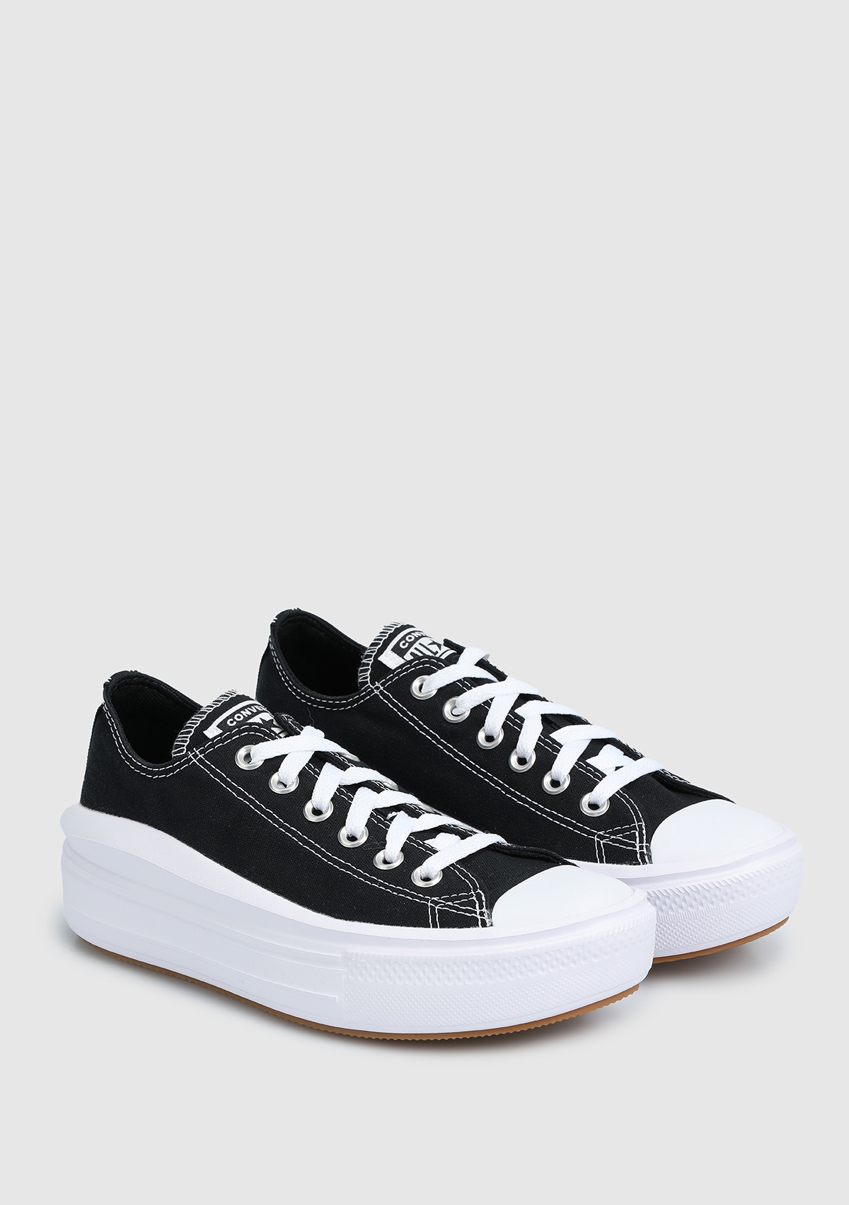 Chuck Taylor All Star Move Canvas Platform Siyah Kadın Sneaker 570256C