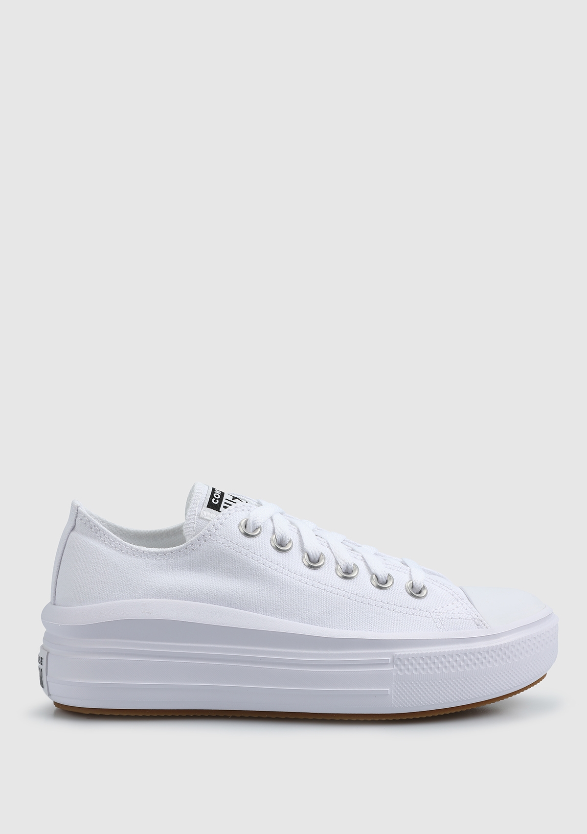 Chuck Taylor All Star Move Canvas Platform Beyaz Kadın Sneaker 570257C