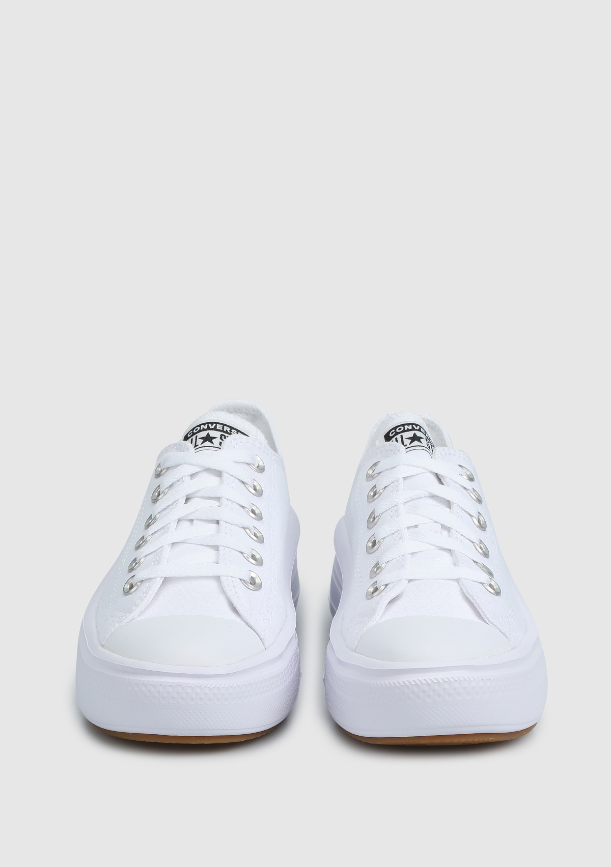 Chuck Taylor All Star Move Canvas Platform Beyaz Kadın Sneaker 570257C