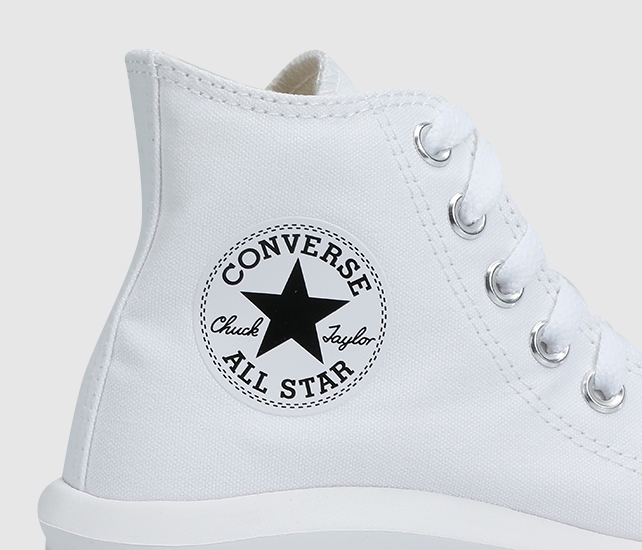Chuck Taylor All Star Move Platform Beyaz Kadın Sneaker 568498C