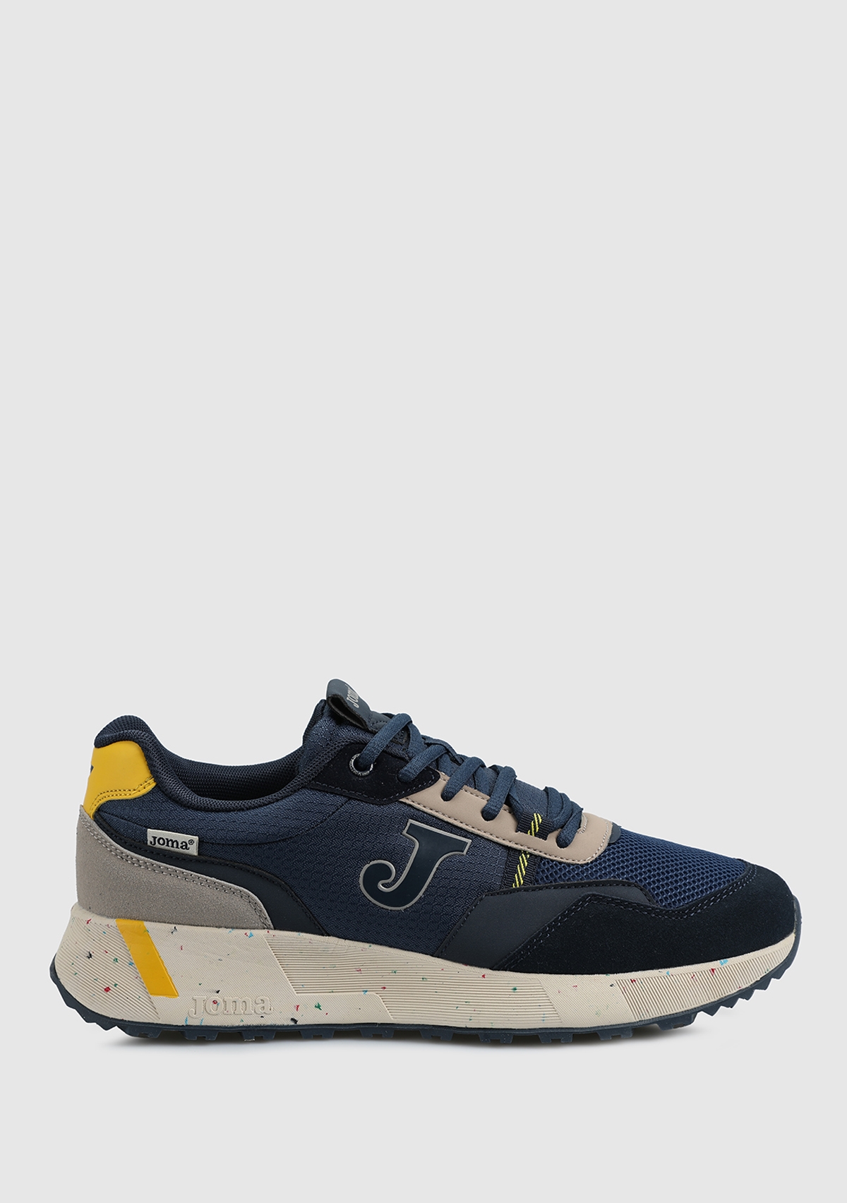 C.660 Men 2403 Marıno Azul Beıge Mostaza Lacivert Erkek Sneaker C660S2403