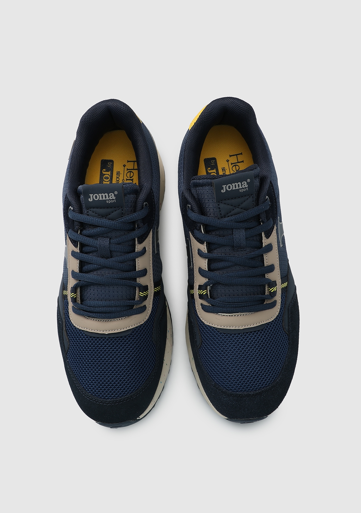 C.660 Men 2403 Marıno Azul Beıge Mostaza Lacivert Erkek Sneaker C660S2403