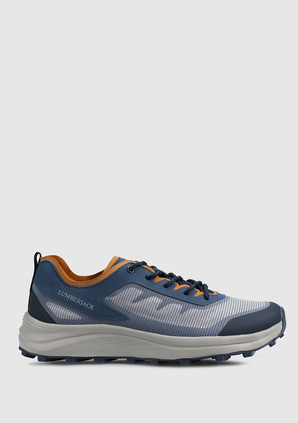 Satilus Lacivert Deri Erkek Sneaker