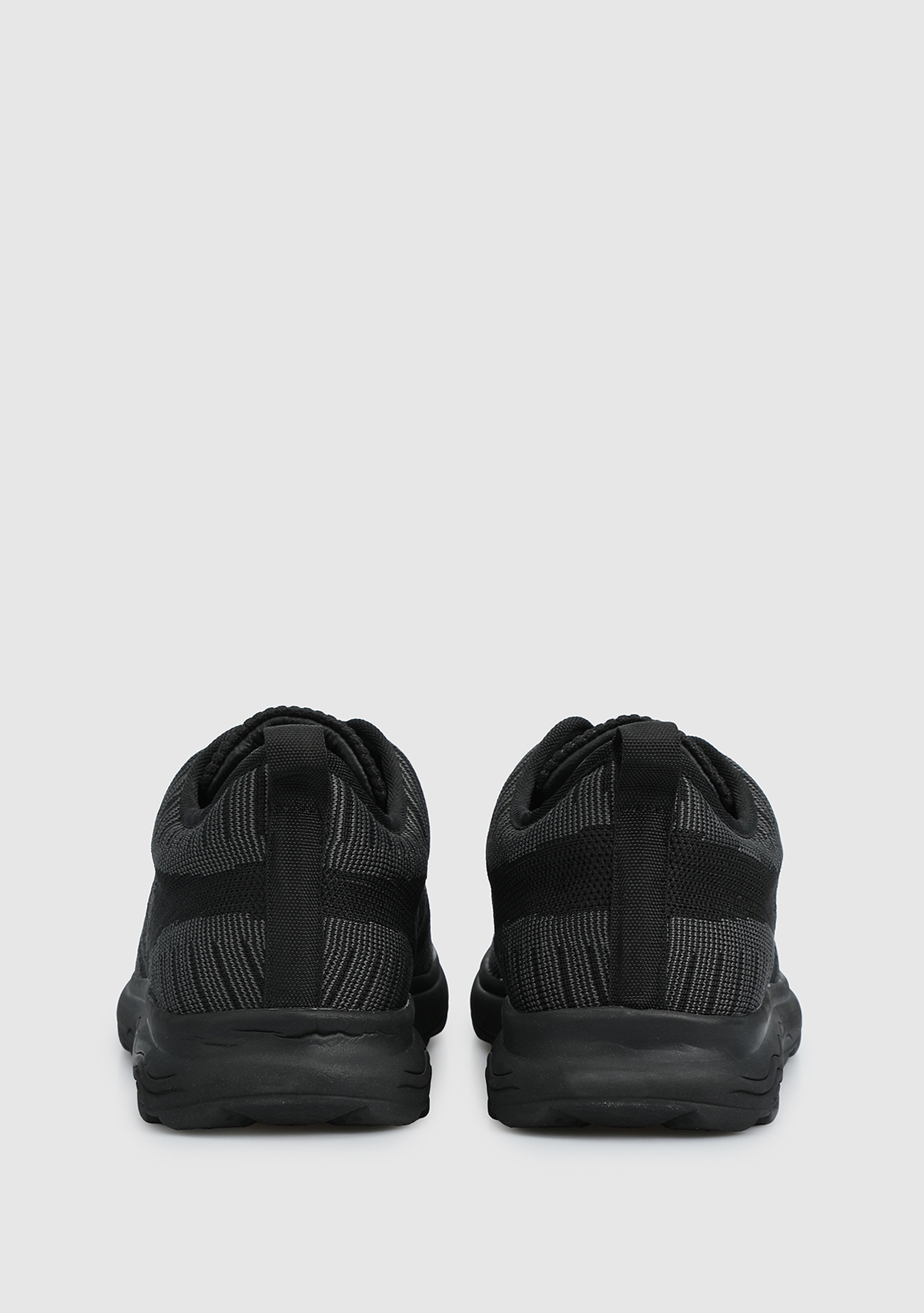Siyah Deri Erkek Sneaker