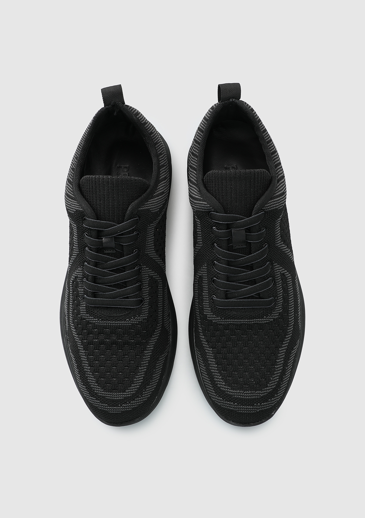 Siyah Deri Erkek Sneaker