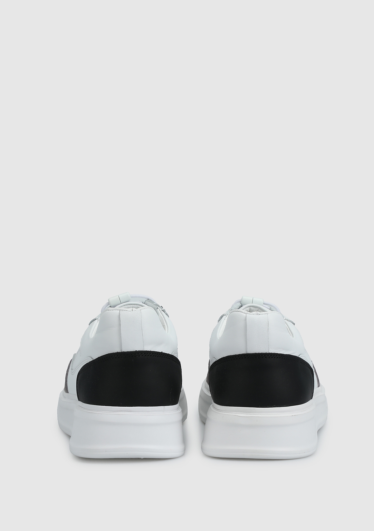 Beyaz Deri Erkek Sneaker