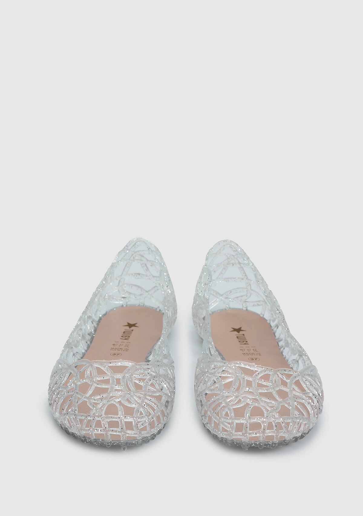 Beyaz Kadın Plaj Terliği