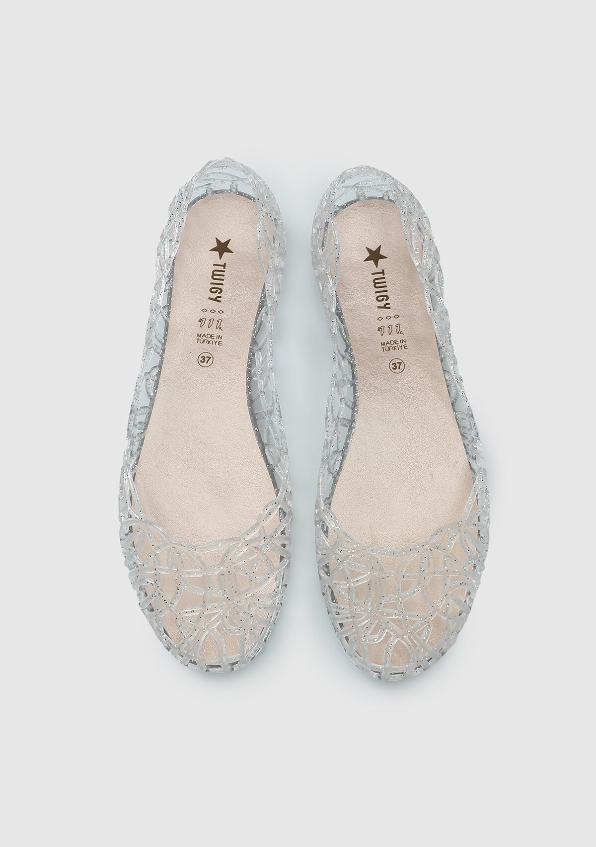 Beyaz Kadın Plaj Terliği