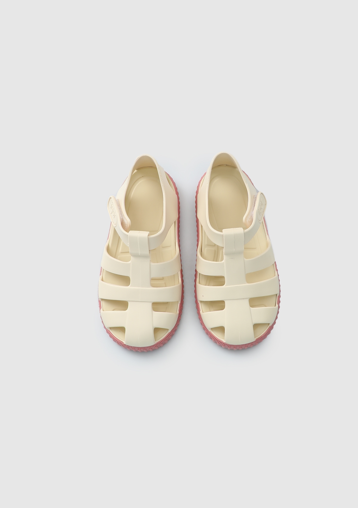 Bej Kız Çocuk Düz Sandalet