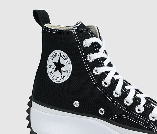Run Star Hike Canvas Siyah Unisex Sneaker 166800C